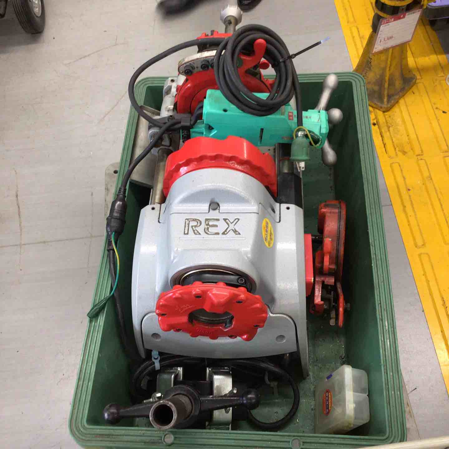 【エコツール笠寺店】REX/レッキス工業 パイプマシン F50A3【愛知県/名古屋市/笠寺/工具】 エコツール笠寺店】REX/レッキス工業 パイプマシン F50A3【愛知県