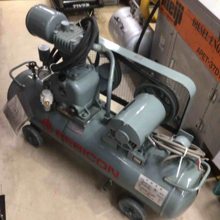 【店頭受取り限定】◇日立 エアーコンプレッサー 1.5P-9.5T 50Hz 三相200V【町田店】