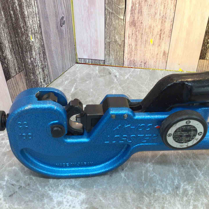 【中古品】ロブテックス 強力型圧着工具 AK-100 ハンドプレス機 使用範囲22・38・60・80・100【八潮店】