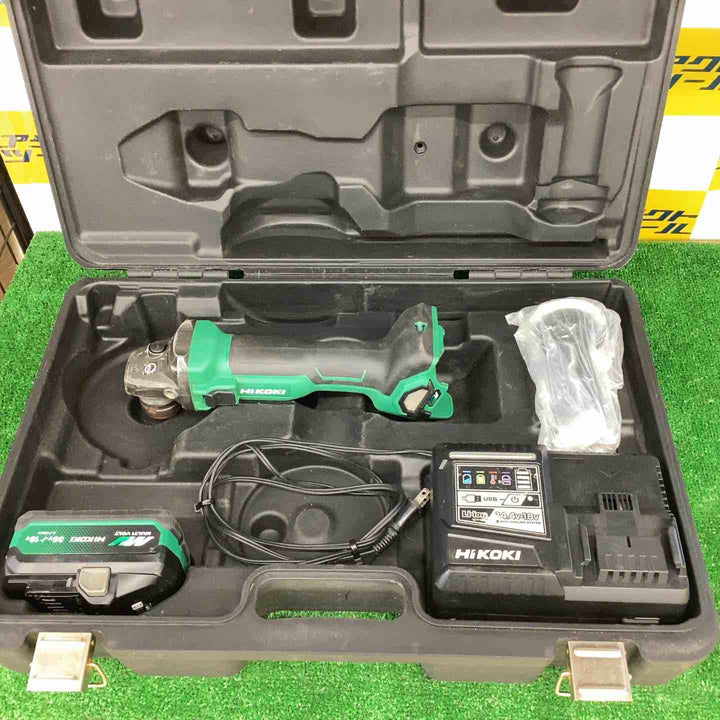 ★ハイコーキ(HIKOKI ※旧:日立工機) 100mmコードレスディスクグラインダ G3610DA(XP)【越谷店】