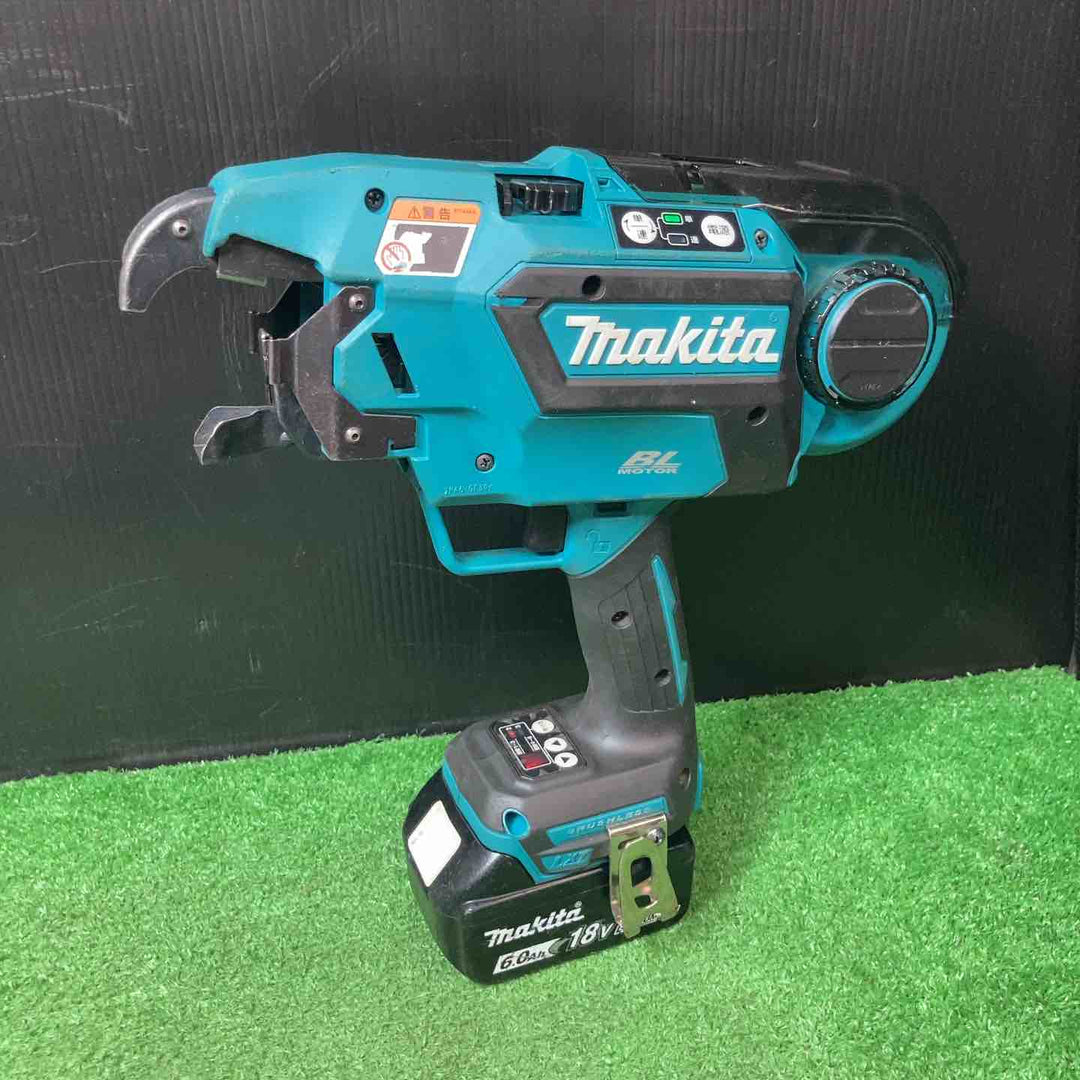 【中古品】★マキタ(makita) コードレス鉄筋結束機 リバータイア TR180DRGX ◇タイワイヤ34巻おまけ付♪【岩槻店】
