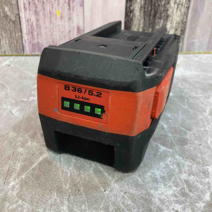 【現状品】HILTI/ヒルティ　バッテリー B36/5.2 Li-lon【八潮店】