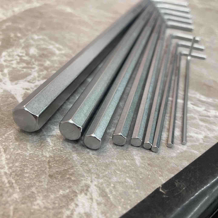 PB SWISS TOOLS(スイスツールズ) ホルダー付六角レンチセット ロング 9本組 (211.H-10) 1.5mm～10mm【八潮店】