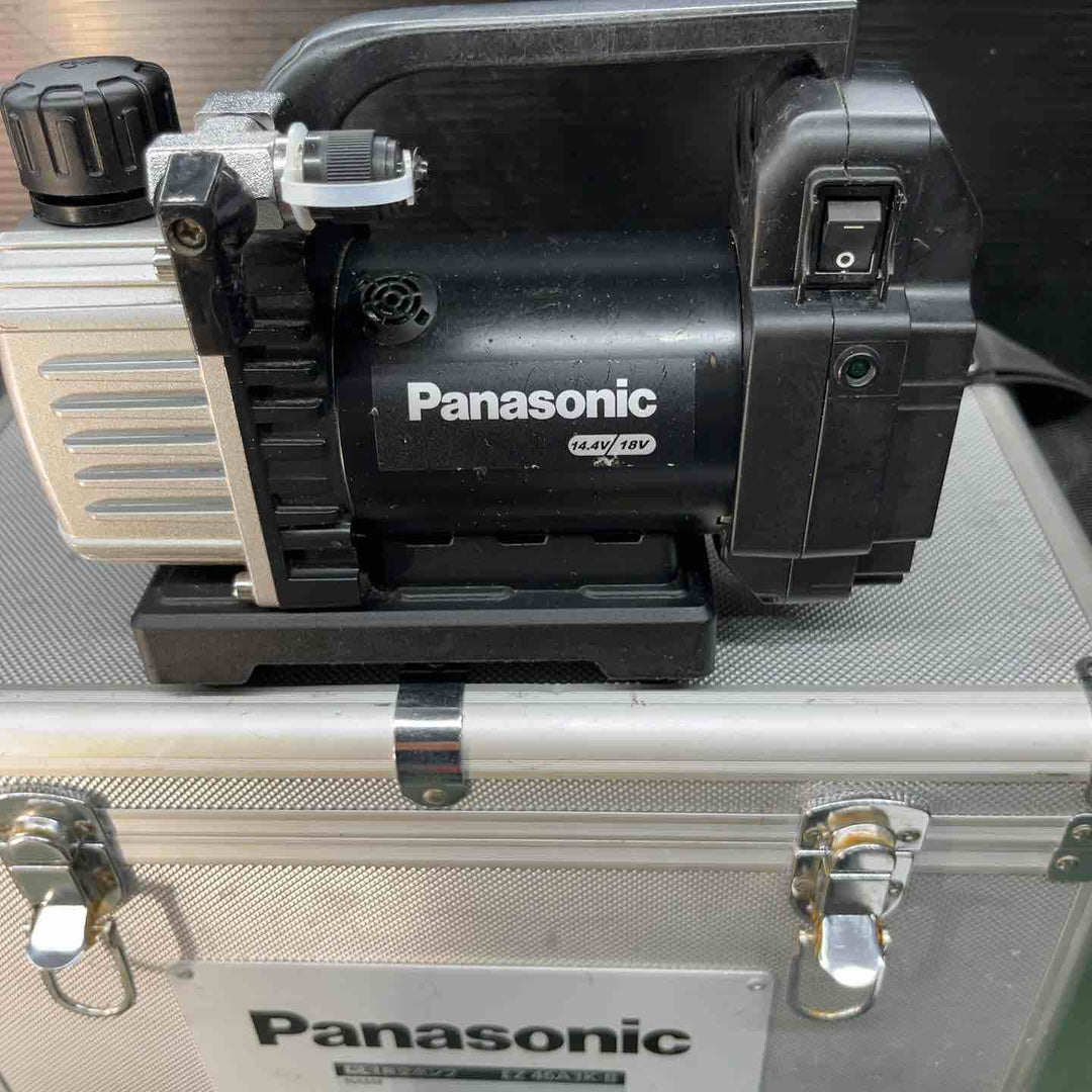 ◇パナソニック(Panaonic) コードレス真空ポンプEZ46A3K-B 本体＋バッテリー2個+充電器+ケース【戸田店】