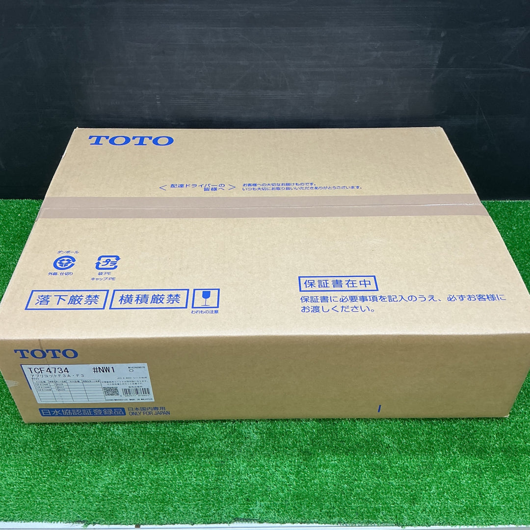 【未使用品】TOTO ウォシュレット アプリコット F3 TCF4734 #NW1 ホワイト【電材館越谷店】