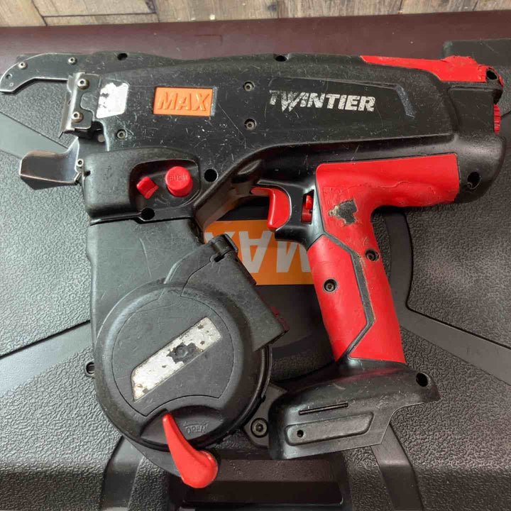 【中古品】マックス(MAX) 鉄筋結束機 リバータイア RB-440T-B2CA/1440A バッテリー4個付属【東大和店】