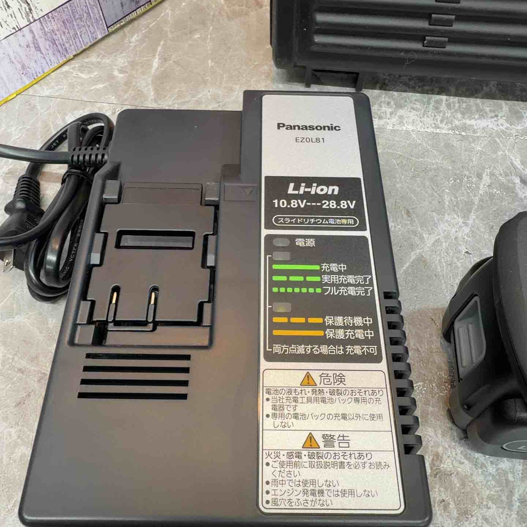 ★パナソニック(Panasonic) コードレスインパクトドライバー EZ76A1LJ2G-B【八潮店】