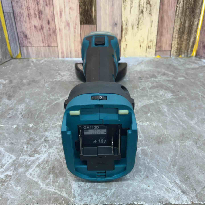 ★マキタ(makita) 100mmコードレスディスクグラインダ GA412DZ【八潮店】