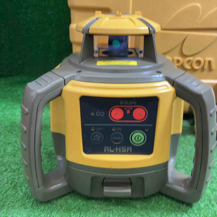 ★トプコン(TOPCON) ローテーティングレーザー RL-H5ADB(乾電池仕様)/デジタル受光器LS-100D付【藤沢店】