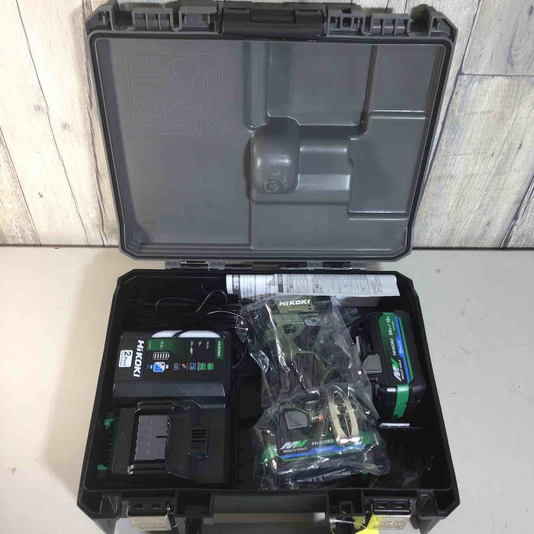 ★ハイコーキ(HIKOKI ※旧:日立工機) コードレスインパクトドライバ フォレストグリーン WH36DD(2XHGSZ)【戸田店】