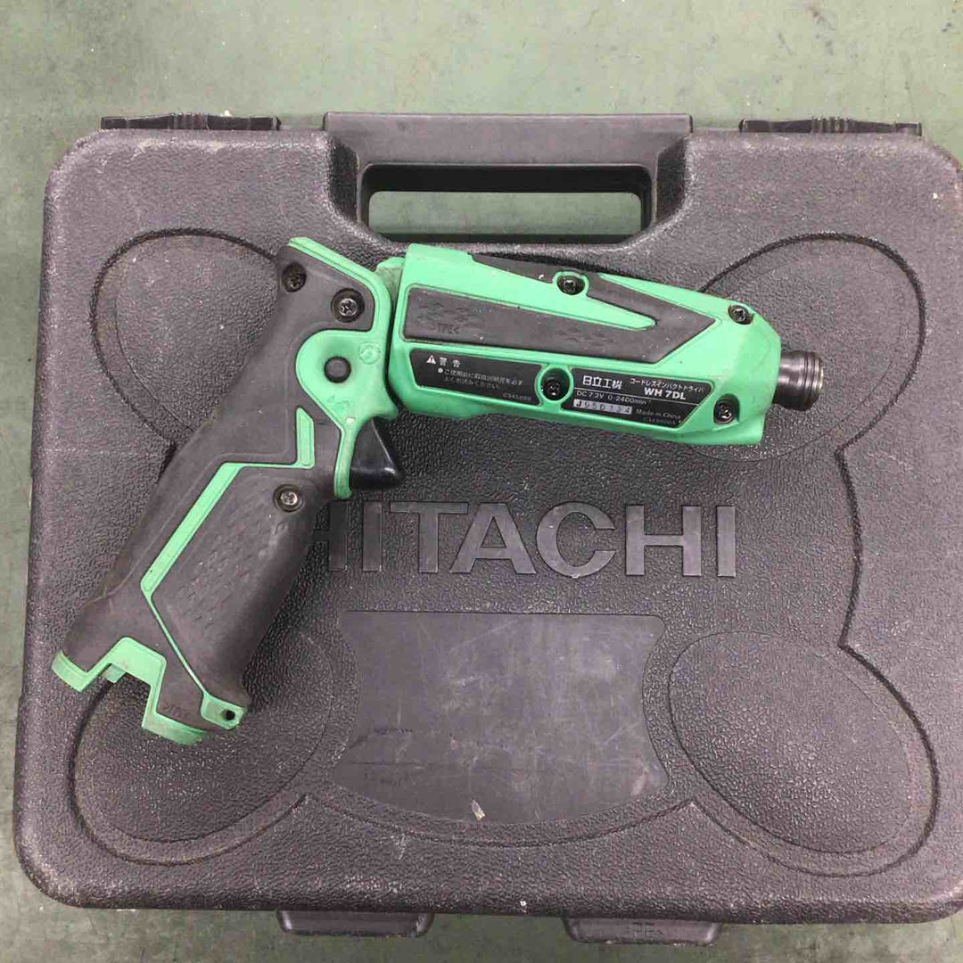 ◇ハイコーキ(HIKOKI ※旧:日立工機) 7.2V コードレスペンインパクトドライバー WH7DL(2LCSK)【戸田店】