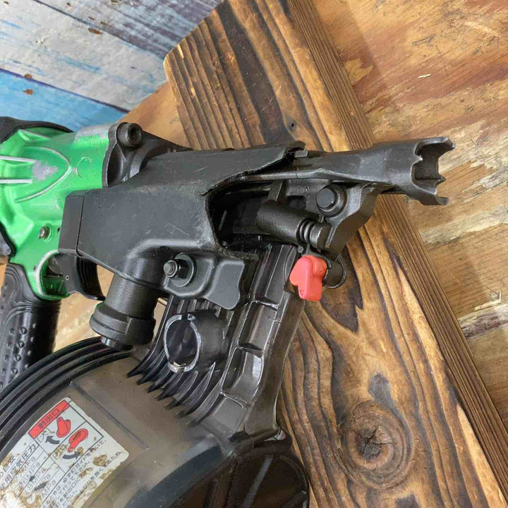 ★ハイコーキ(HIKOKI ※旧:日立工機) 高圧エア釘打ち機 NV90HMC(L)【柏店】