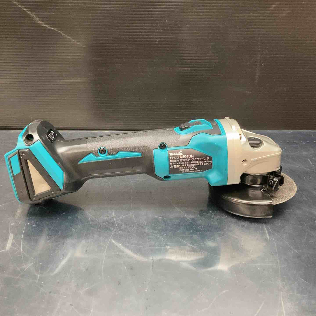 マキタ(makita) 100mmコードレスディスクグラインダ GA404DZN (GA404DN)【川越店】
