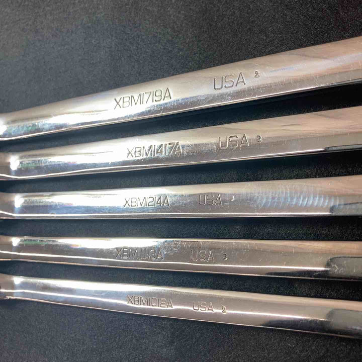 【中古品】 スナップオン(Snap-on) XBM1012 1113A 1214A 1417A 1719A メガネレンチ5本セット 【東大和店】