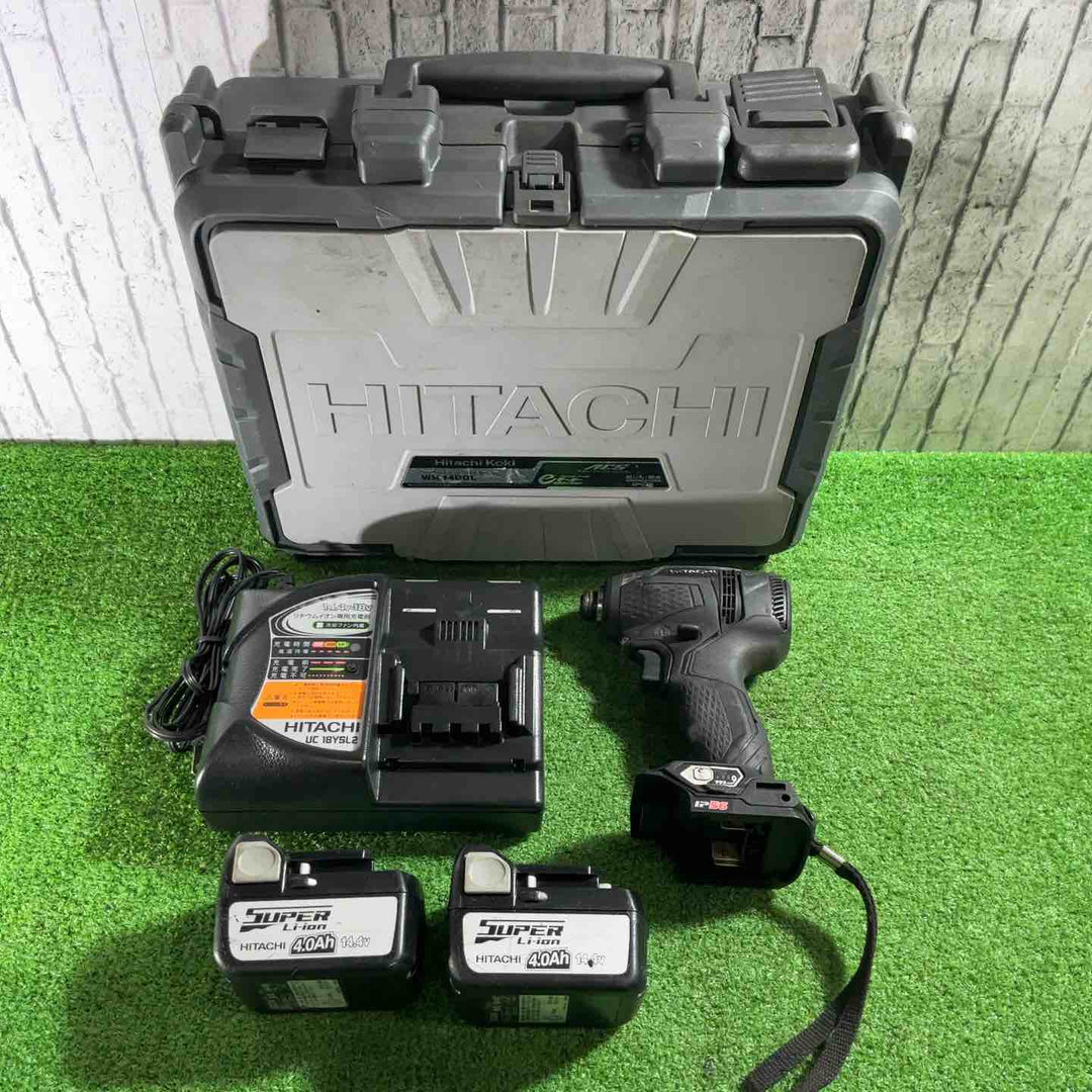 ★ハイコーキ(HIKOKI ※旧:日立工機) コードレスインパクトドライバー WH14DDL(2LLCK)(B)【川口店】