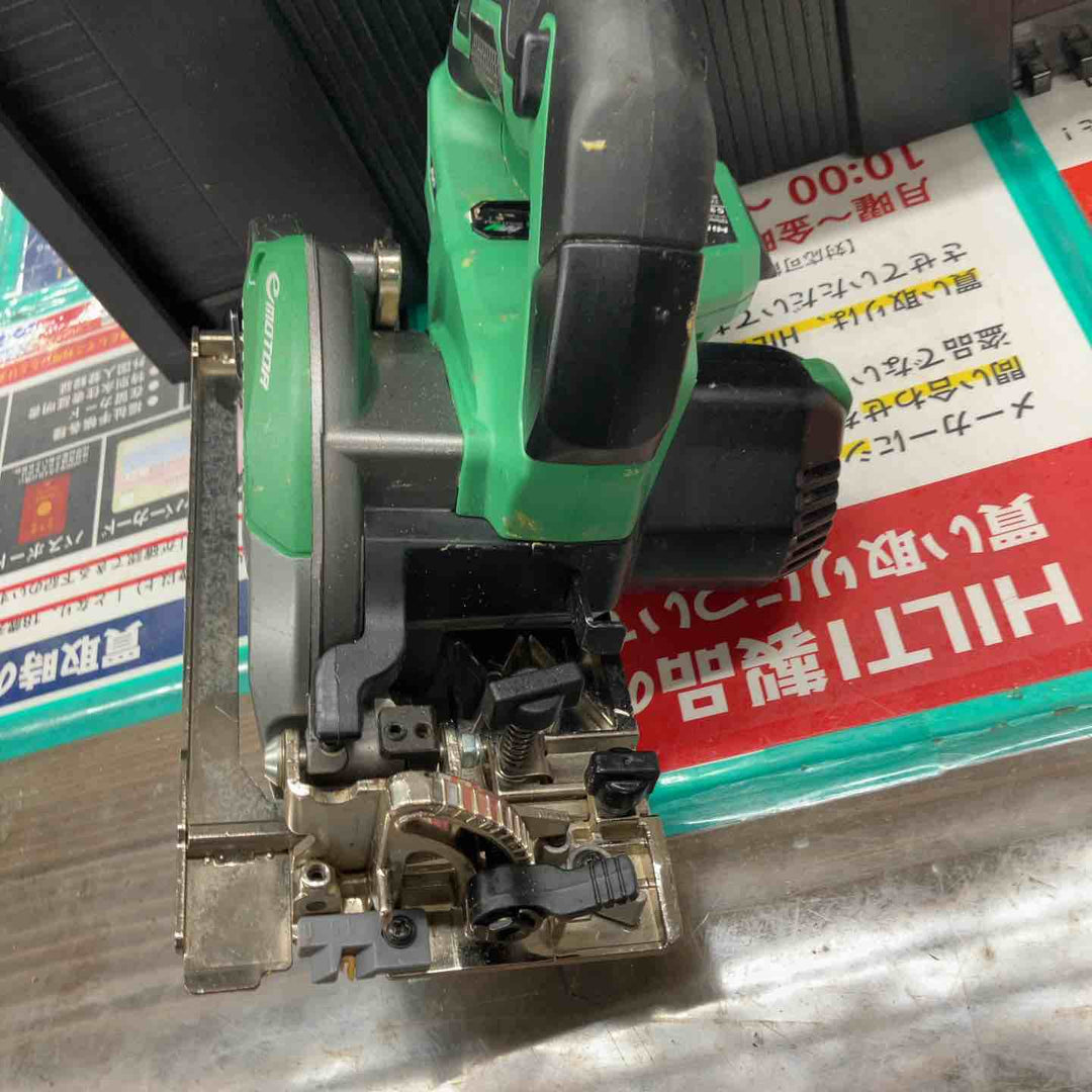 ★ハイコーキ(HIKOKI ※旧:日立工機) コードレス丸のこ C3605DB(SK)(NN)【戸田店】