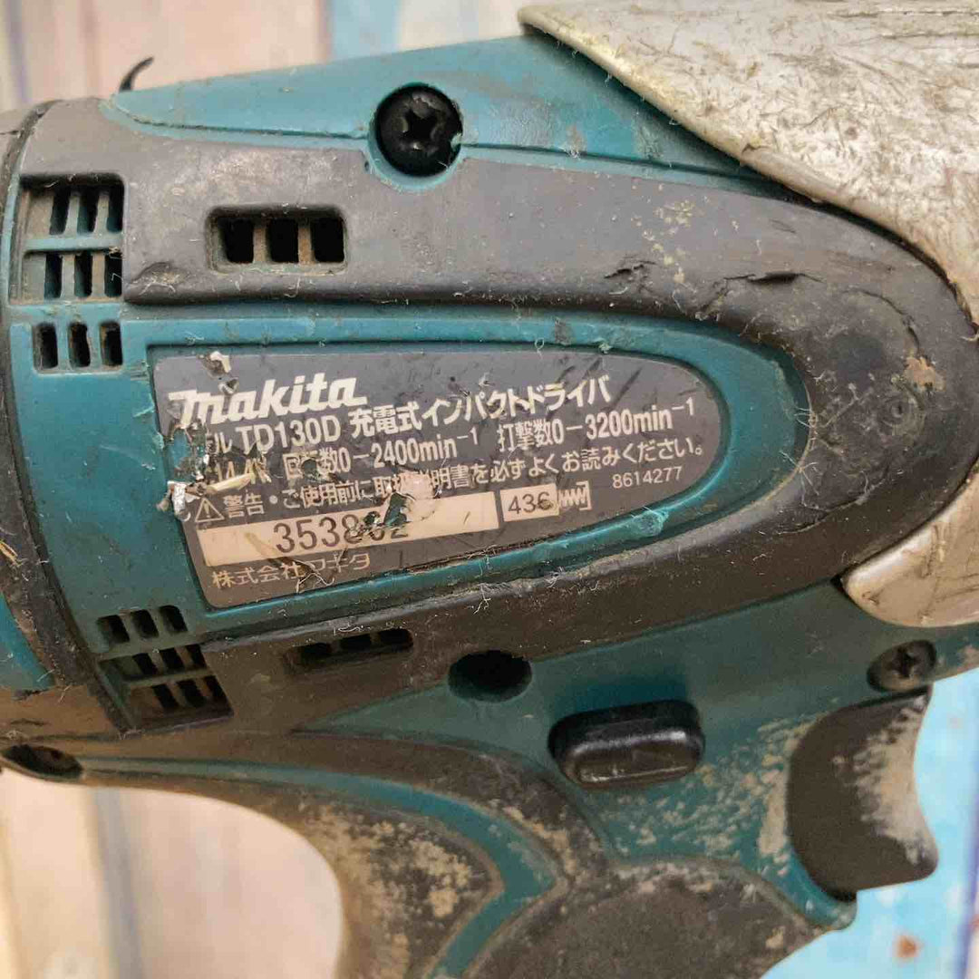 【中古品】マキタ(makita) コードレス インパクトドライバー TD130DRFX 14V フルセット【柏店】