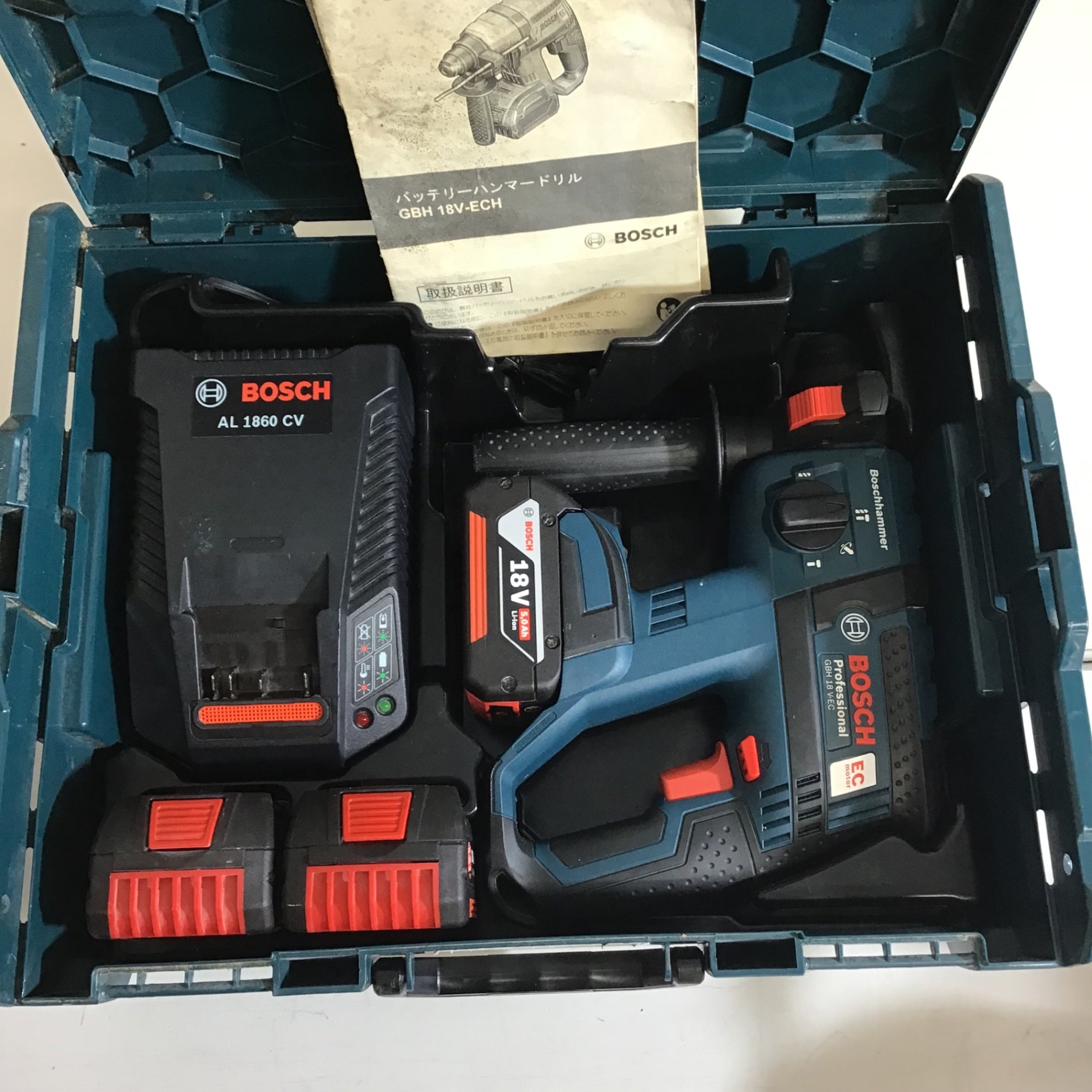 ○ボッシュ(BOSCH) コードレスハンマドリル GBH18V-ECH【戸田店