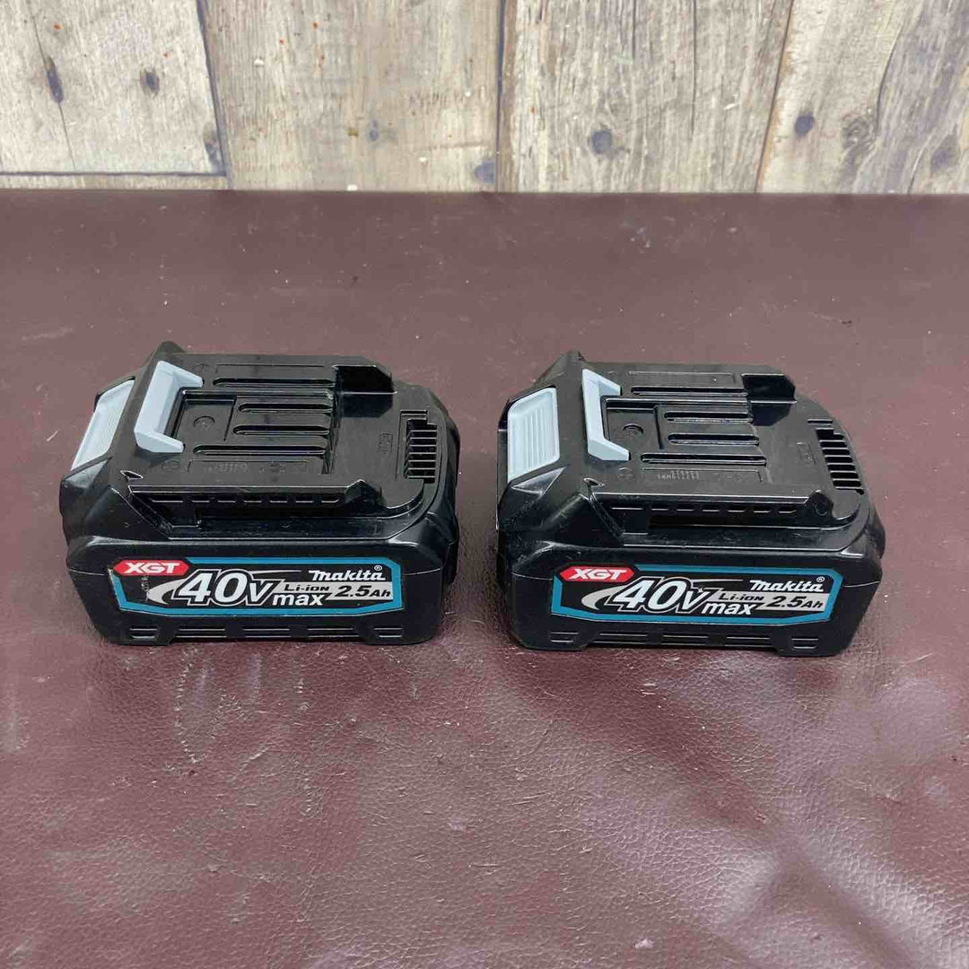 【中古品】 マキタ(makita) リチウムイオンバッテリー 40Vmax/2.5Ah BL4025 2個まとめ 【東大和店】