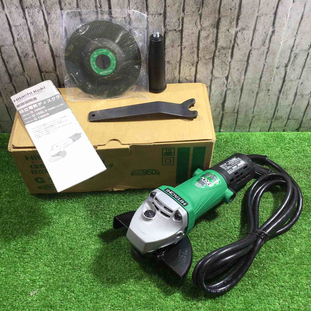 ◇ハイコーキ(HIKOKI ※旧:日立工機) 125mm電気ディスクグラインダ