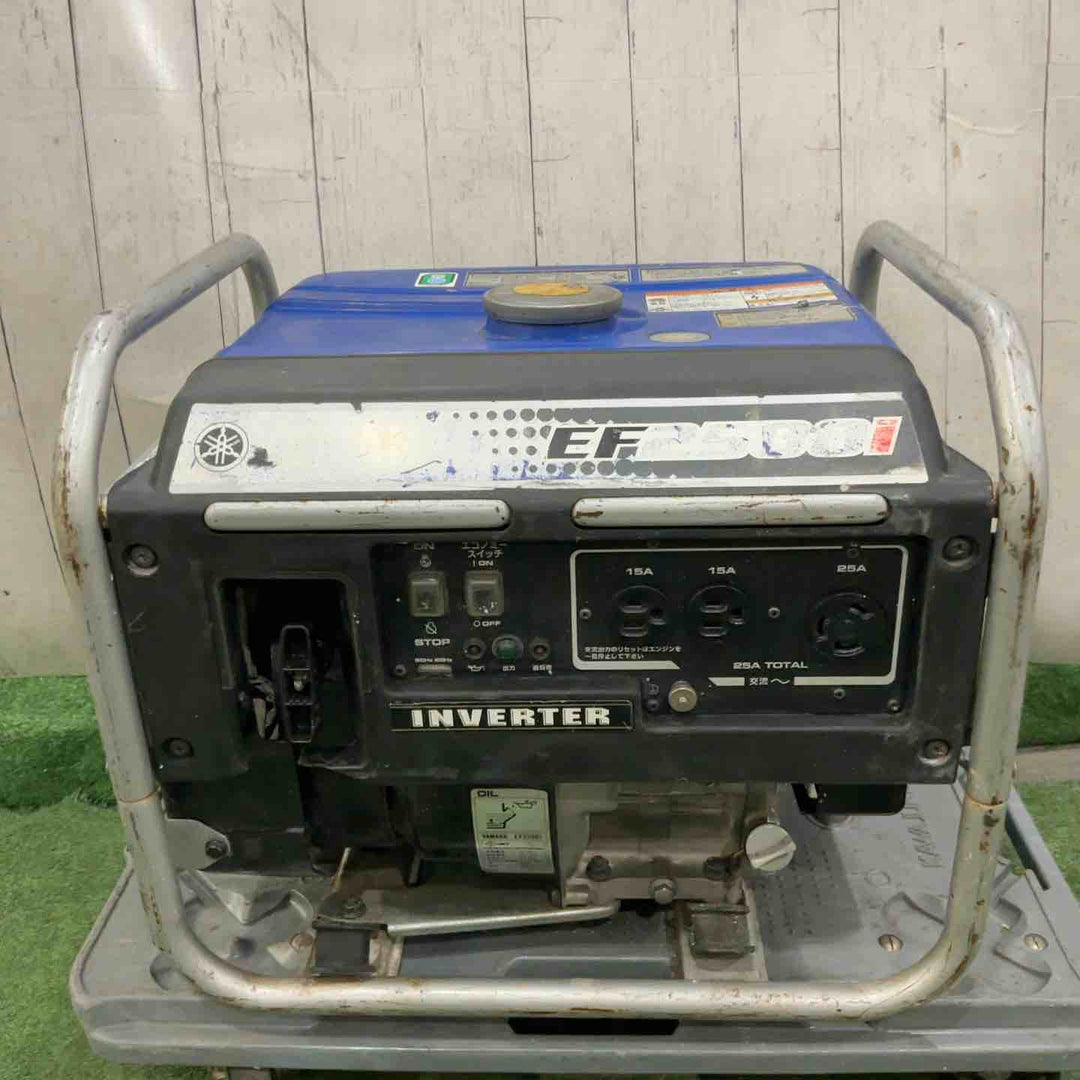 【店頭受取り限定】★アースパワー(Earth POWER※旧:ヤマハ) インバーター発電機 EF2500i 動作確認済【川口店】