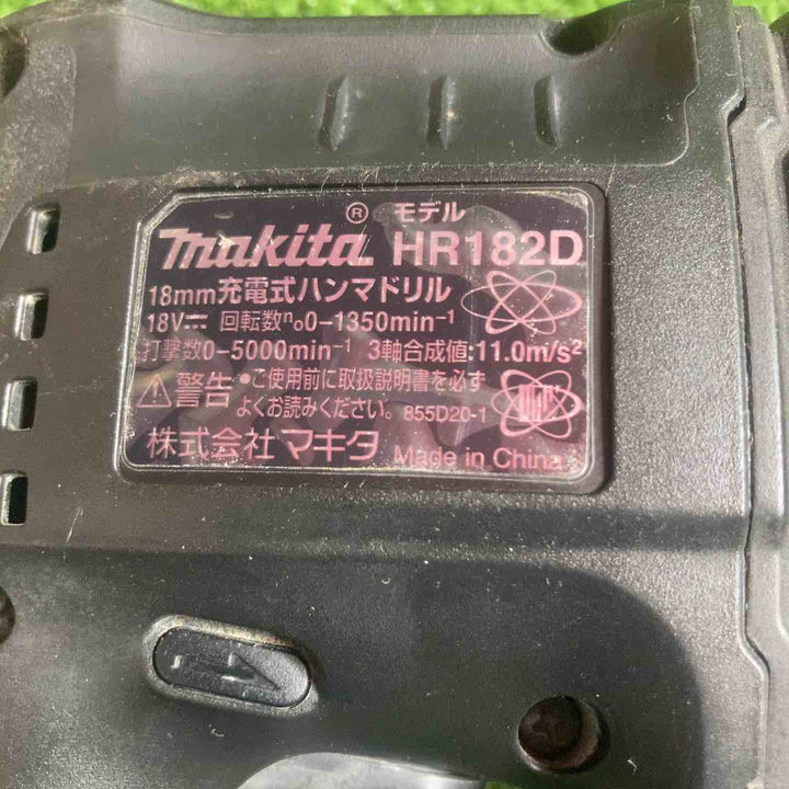 ★マキタ(makita) コードレスハンマドリル HR182DZKB【川崎店】