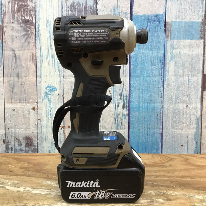 ★マキタ(makita) コードレスインパクトドライバー TD171DGXAB【柏店】