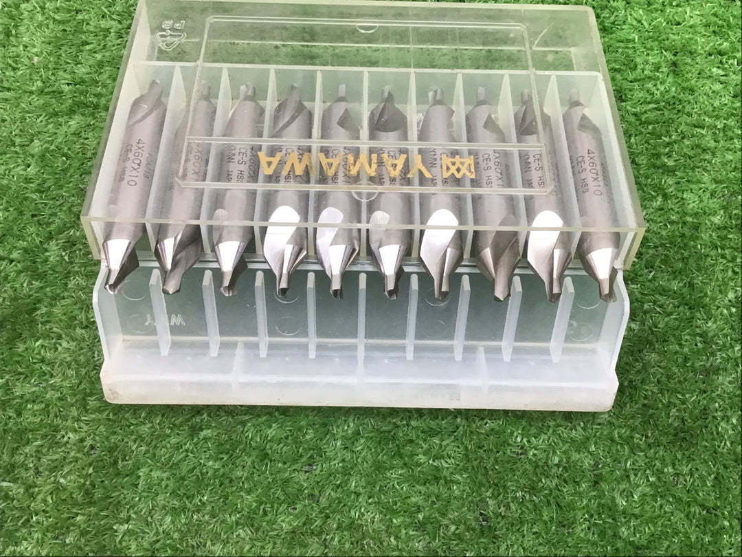 YAMAWA　センタードリル　4X60°X10 HSS 10PCS CE-S【富山店】●Y5コン