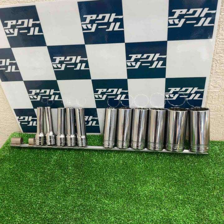 スナップオン(Snap-on) ディープソケット 11点セット S40I/38/34/30/28/26/S18IA/16/14/12/10【草加店】