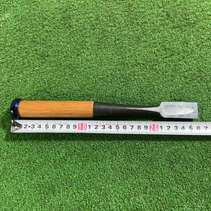 清忠作 叩き鑿 六分 全長約260mm 刃幅約23mm 【川口店】