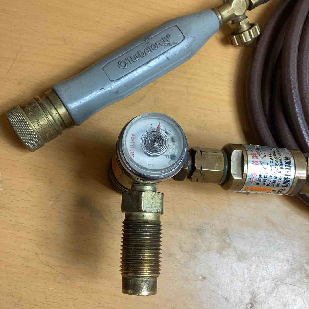 アサダ アストロターボ アセチレンバーナ チップエンド 12Aあり 5A 8A 防災 シート不足 鉄鋼 切断 金属 ロウ付け 【越谷店】