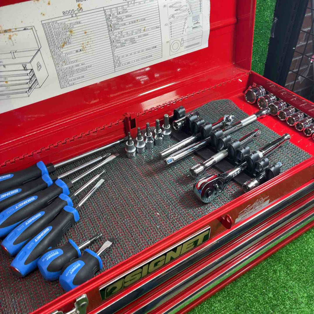 SIGNET MECHANIC TOOL SET シグネット ツールボックス ツールセット 800S-96欠品多数【藤沢店】