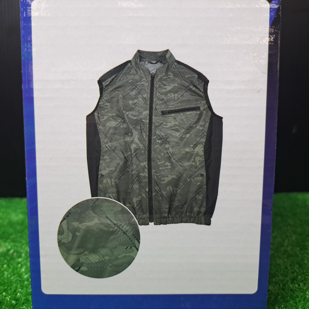 サンコー(THANKO) 冷蔵服4 ベストタイプ ウッドランドグリーン 3Lサイズ TKCV25SGR3L 空調服【岩槻店】