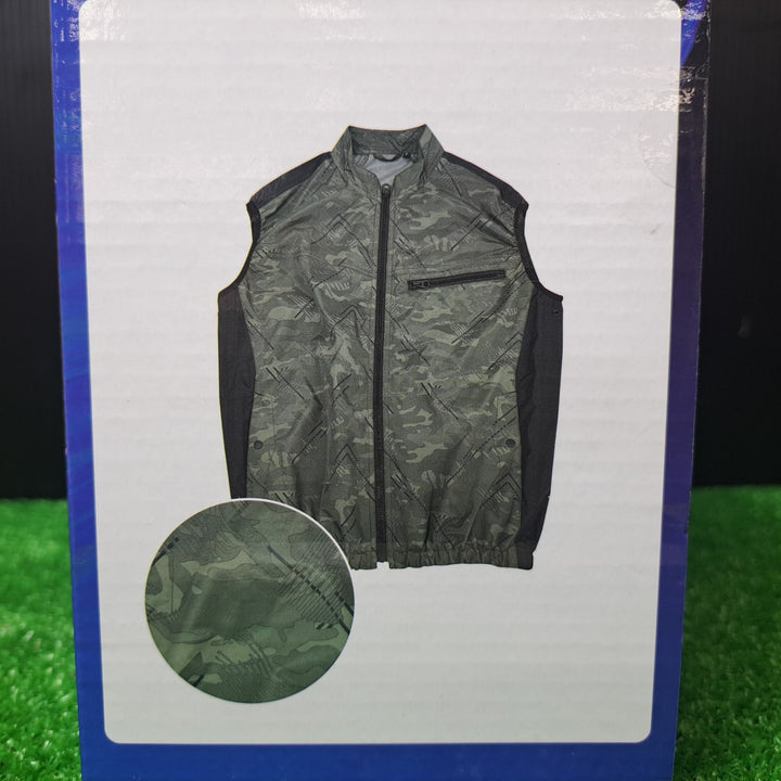 サンコー(THANKO) 冷蔵服4 ベストタイプ ウッドランドグリーン 3Lサイズ TKCV25SGR3L 空調服【岩槻店】