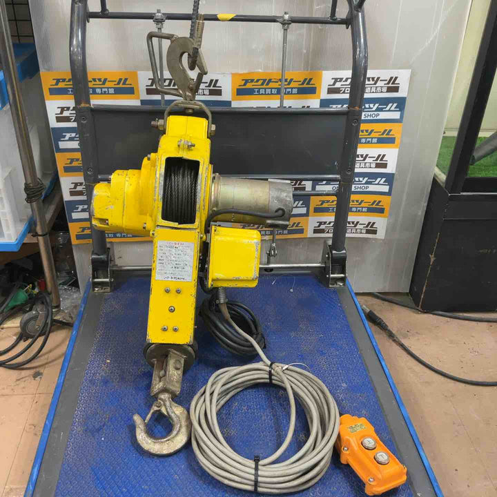 ◇トーヨーコーケン(TKK) ベビーホイスト BH-400  電動ウインチ(ワイヤー)【草加店】