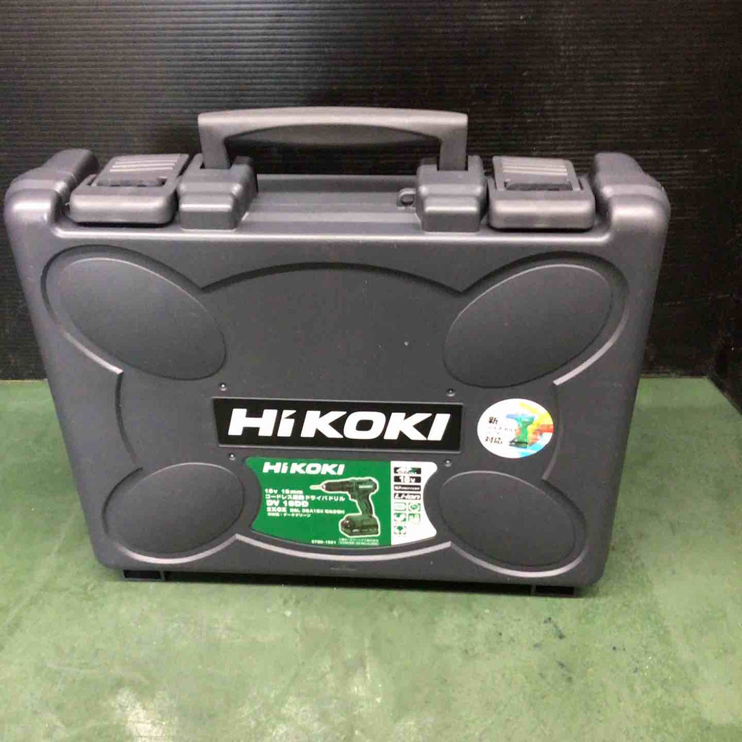◇ハイコーキ(HiKOKI) コードレス振動ドライバドリル DV18DD(2XCZ)【戸田店】