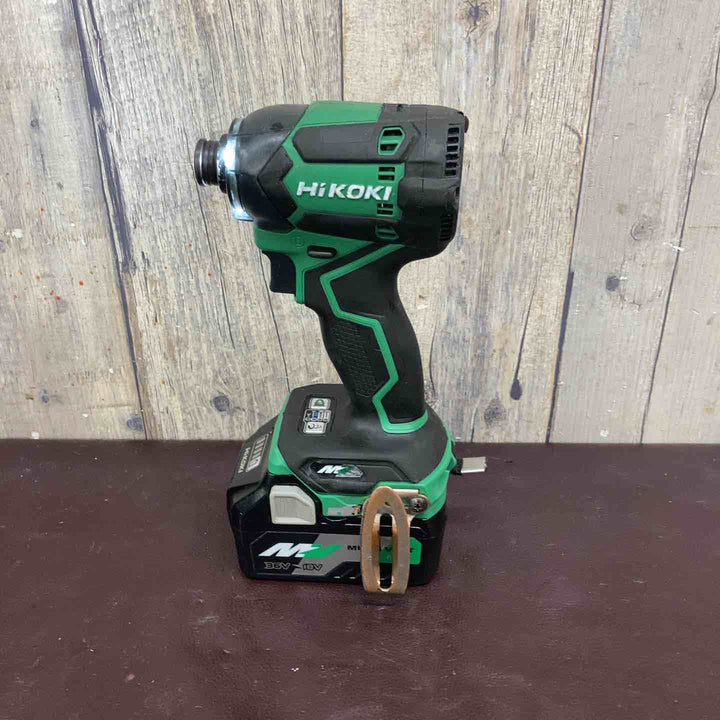 【中古品】 ハイコーキ(HIKOKI ※旧:日立工機) コードレスインパクトドライバー WH36DC(2XPS)(BG) 【東大和店】
