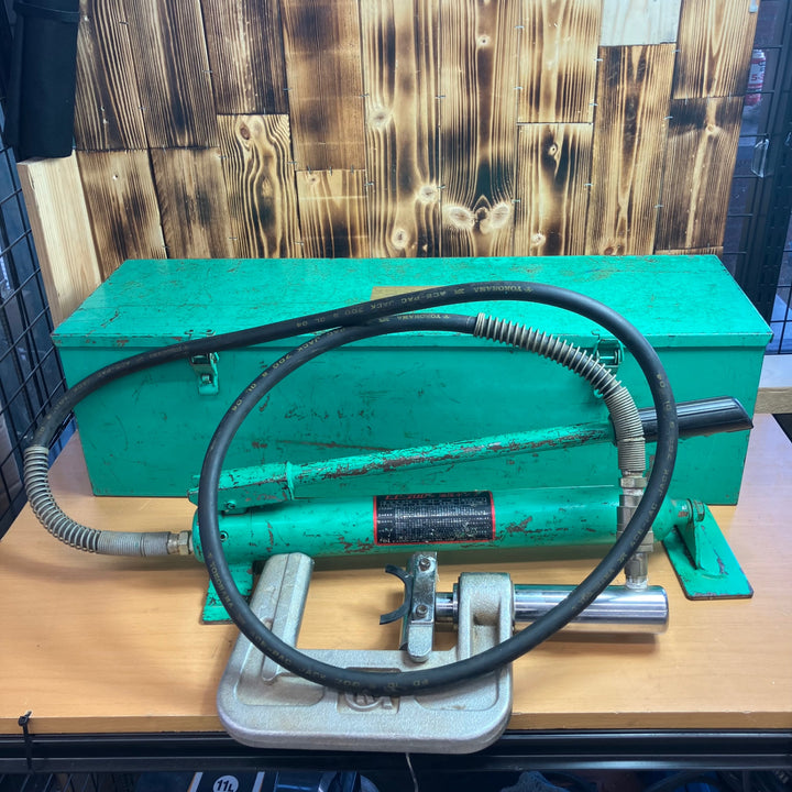 ◇亀倉精機 手動油圧式パイプ断水機 EP-700【越谷店】