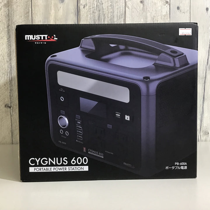 【未使用品】★即決価格★ポータブル電源 CYGNUS600 PB-600A MUSTTOOL マストツール【戸田店】