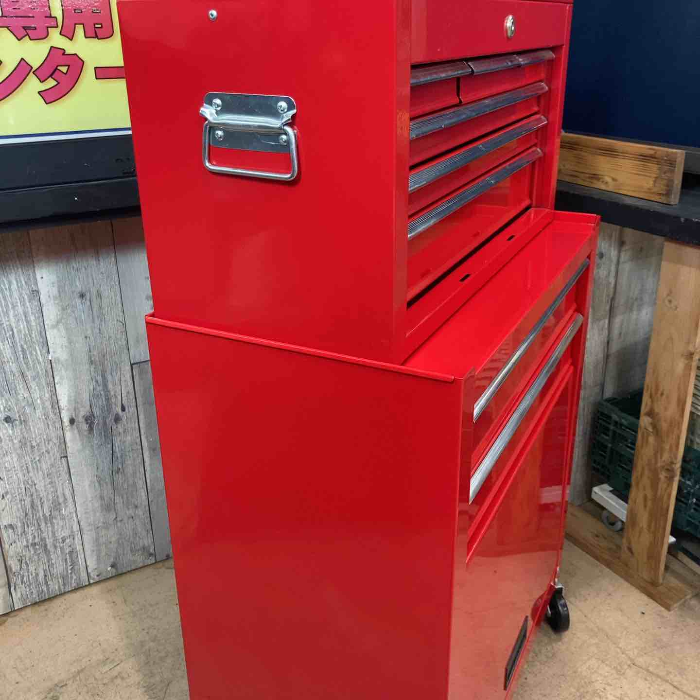 中古品/店頭受取り限定】ツールチェスト&キャビネット メーカー不明 鍵