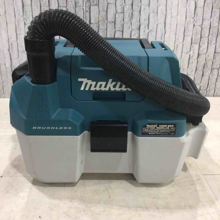 ★マキタ(makita) コードレス小型集じん機 乾湿両用 VC750DRG【川口店】
