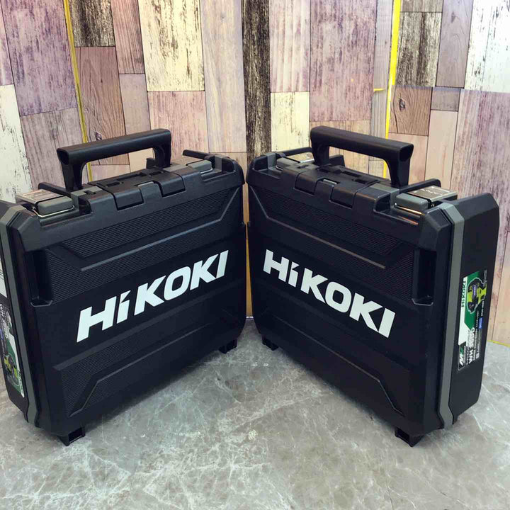 【未使用 2台セット】 ハイコーキ Hikoki 36V コードレスインパクトドライバ スパイダーイエロー WH36DD(2XHYSZ) 【八潮店】