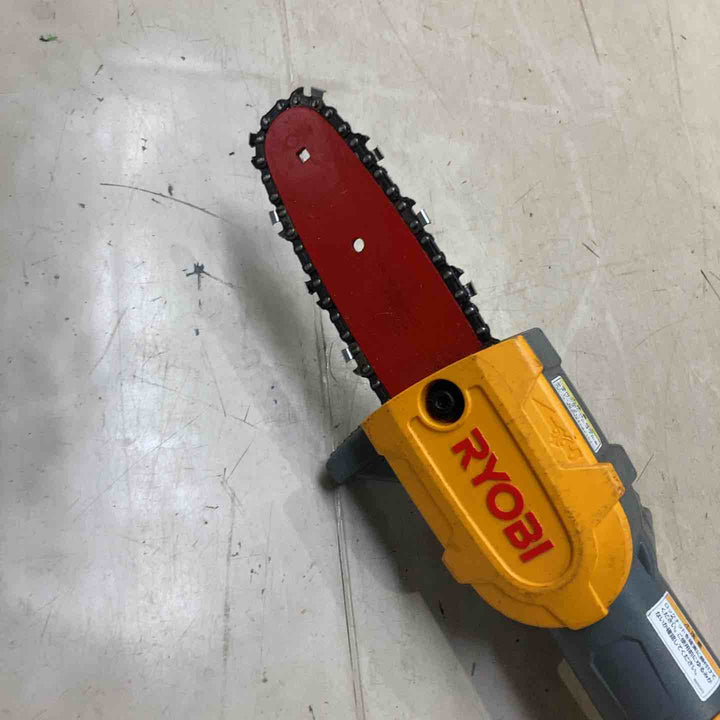 【店頭受取り限定】◇リョービ(Ryobi) 充電式ポールチェンソー BPCS-1800L1 616800A 高い枝木の切断に【町田店】