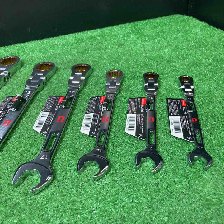 【未使用品(店頭展示品)】マストツール(musttool) ダブルフレキ 軽量ギアレンチ 24～10 計7本セット【岩槻店】