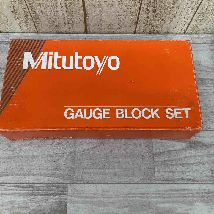 ◇ ミツトヨ  GAUGE BLOCK SET(ゲージ ブロック セット) No.516-117No.BM1-8M-2【柏店】