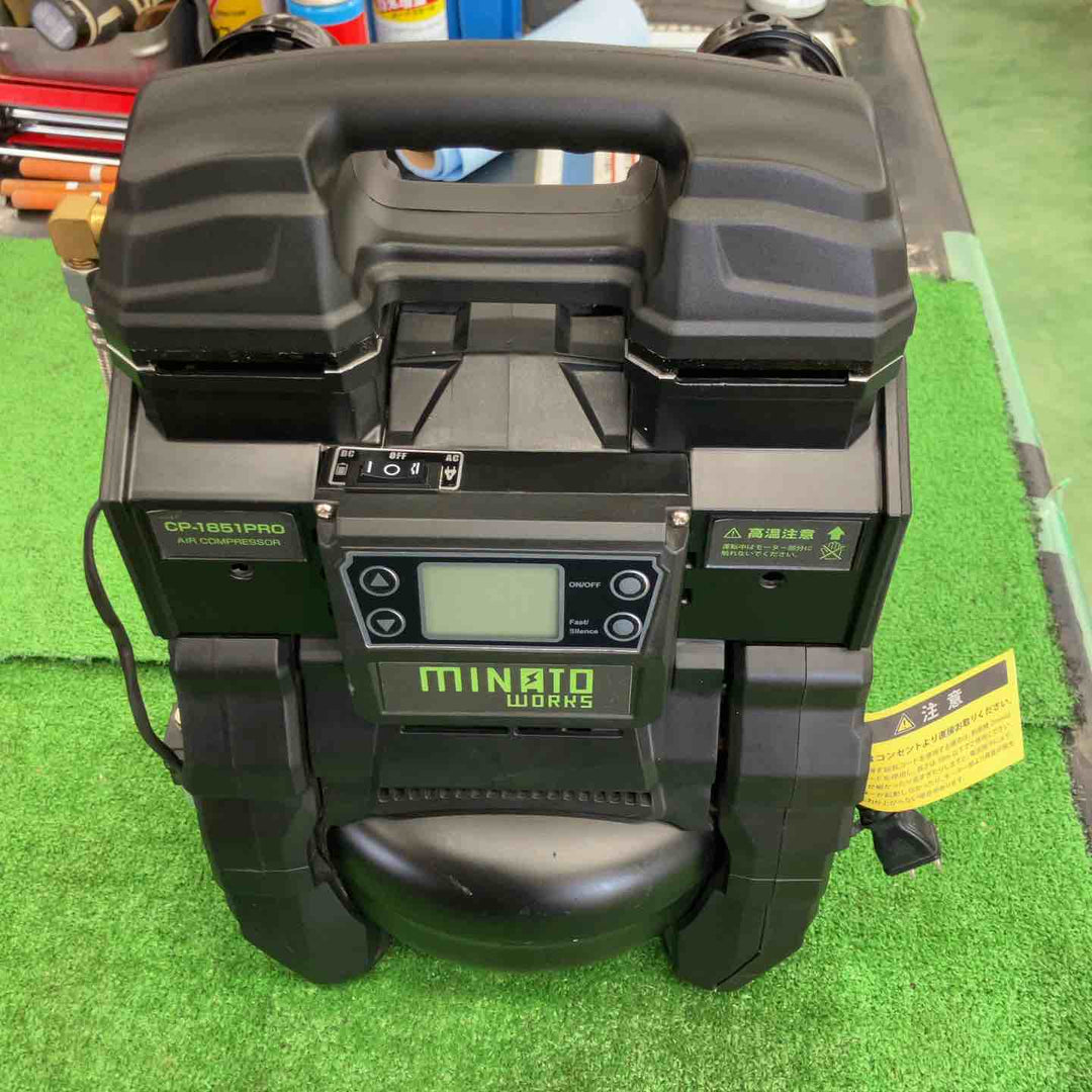 【中古品】 ミナトワークス/MINATO 常圧ハイブリットコンプレッサー・CP-1815PRO 【桶川店】
