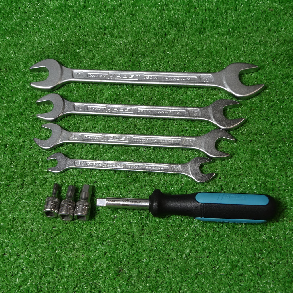 ハゼット/HAZET 1/4sq ヘックスソケット、ドライバーハンドル、両口