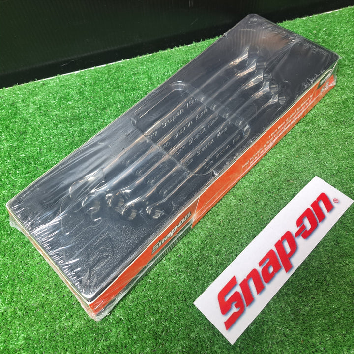 ◇スナップオン  Snap-on メガネレンチ 5ピースセット ミリサイズ オフセット10° スタンダードハンドル XBM605A【岩槻店】