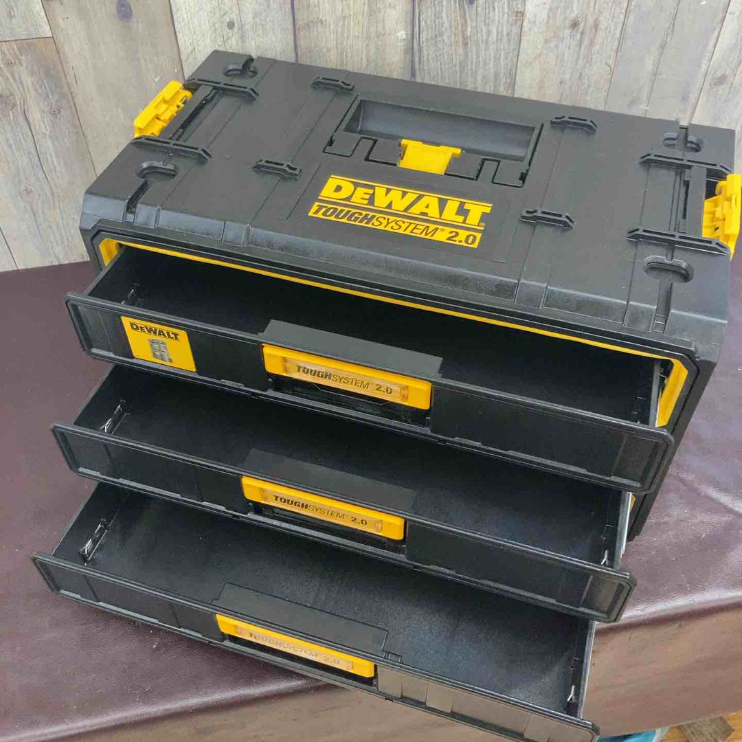 【中古品】 デウォルト(DEWALT) タフシステム2.0 3段引き出しチェスト DWST08330-1 【東大和店】