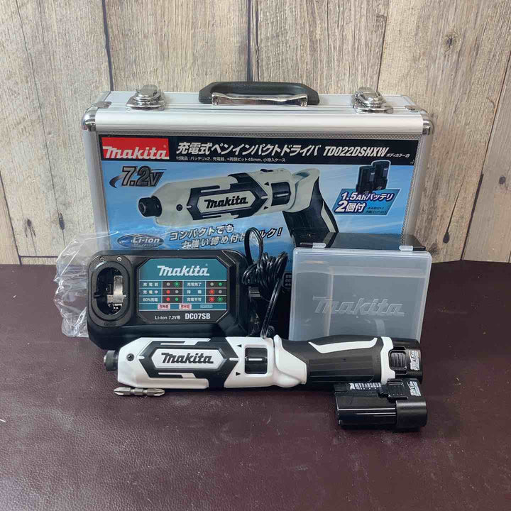 【中古美品】マキタ(makita) コードレスペンインパクトドライバー TD022DSHXW 7.2V【東大和店】